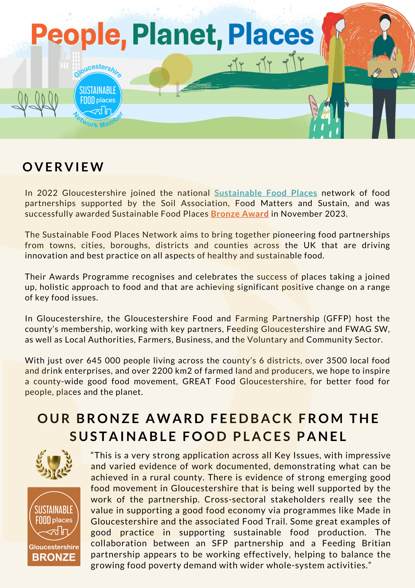 Sustainable Food Places Feeding Gloucestershire