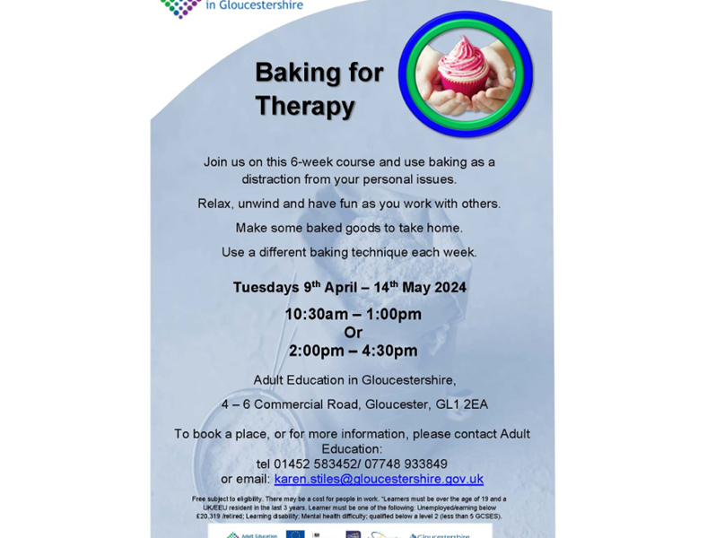 Baking for Therapy